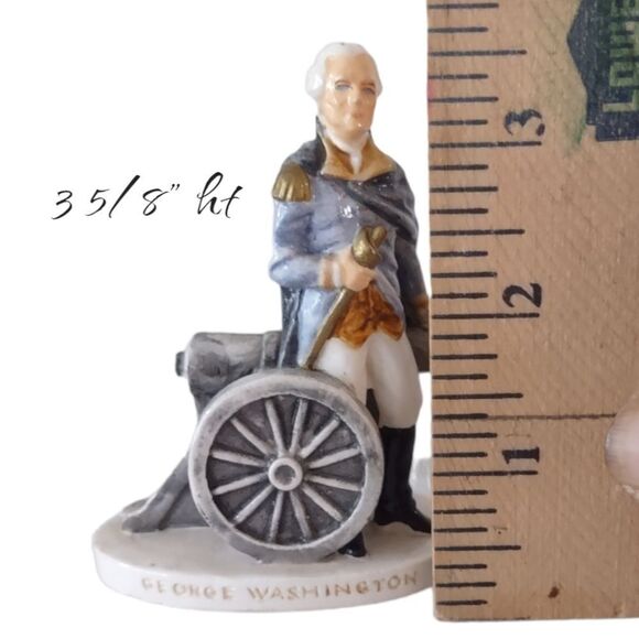 Sebastian Miniatures George Washington with Canon by W. Baston 1947 - Picture 4 of 14